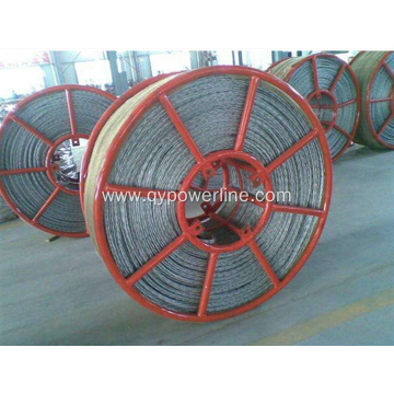 Galvanize anti twist pilot wire rope